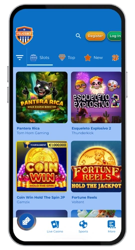 FeliceBet Casino register